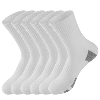 

LifeWheel Men Athletic Breathable Cotton Casual Basketball Football Socks