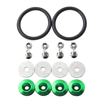 

Universal Quick Release Fastener Bumper Fender Trunk Hatch Washer Screws Kit Set