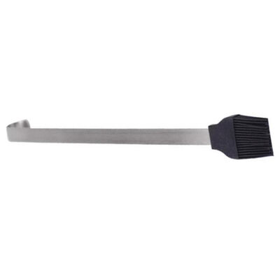 

UpperX Stainless Steel Handle BBQ Brushes Silicone BBQ Oil Brushes Baking Pastry Bread Butter Brushes Kitchen BBQ Tools