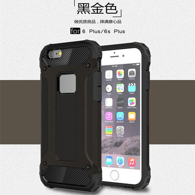 

Fivice iphone 6S plus case Luxury Silicone Diamond Armor PC Hard Shell Phone Case
