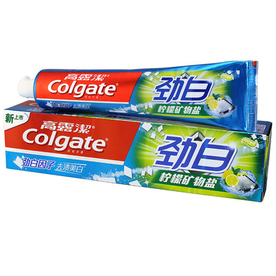 

Colgate Fresh White Lemon Mineral Salt Toothpaste 180g