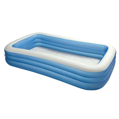 

INTEX Inflatable Pool Rectangular Family Pool Play Pool