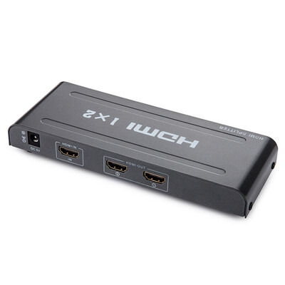 

Jinghua JH 3031 HDMI adapter four into four out 4X4 smart switch 4 into the 4 high-definition screen reader 1080P HD distributor support 3D with remote control black
