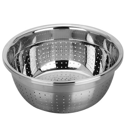 

[Jingdong supermarket] the United States kitchen (maxcook) rice screen pots pots basin water pots 24CM thick stainless steel MCWA-170 drop