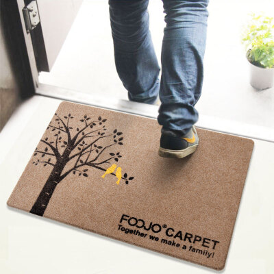 

【Jingdong Supermarket】 rich home (FOOJO) can be cut non-slip mats mat mat mat mat 50 * 80cm coffee plant