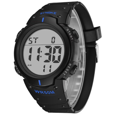 

Mens waterproof student watch explosion models fashion multi-function luminous outdoor sports electronic watch