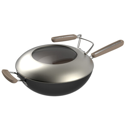 

Jingdong supermarket] Supor supor Zhen Jing non-stick non-frying pan 32CM-cooking pot can stand cover PC32Y1