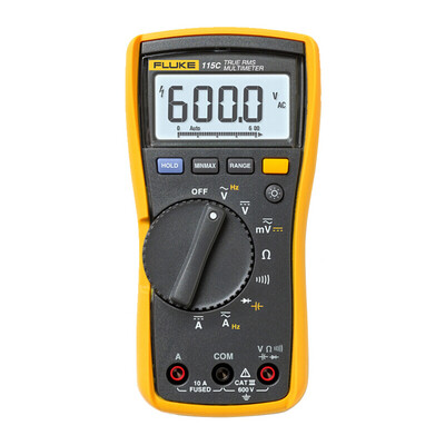 

Fluke FLUKE 115C compact true RMS digital multimeter AC&DC voltage&current measurement handheld multimeter instrumentation