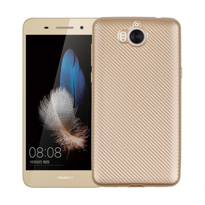 

Goowiiz Phone Case For Huawei Y3 2017Y3 2018Y5 2017Y5 Lite 2017Y6 2017Honor 6 Play Luxury Ultra-thin Carbon Fiber Silicone