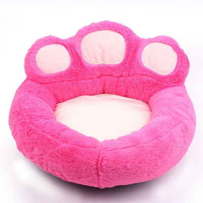

Comfortable And Soft Pet Sofa Mat Bear Claw Shape Dog And Cat Sleeping Bed for Small Animals