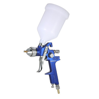 

KKmoon 17mm Mini HVLP Air Spray Gun Touch Up Paint Sprayer 600ml Gravity Feed Airbrush Kit Auto Car Furniture Finishing Coat Pain