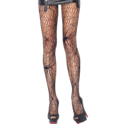 

Womens Black Lace Fishnet Hollow Patterned Pantyhose Tights Stocking Lingerie A