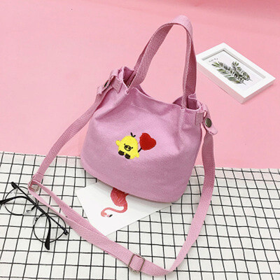 

Canvas Shoulder Bags Women Girls Totes Large Capacity Casual Messenger Bag Simple Crossbody Bags Shopping Handbags for Feminina