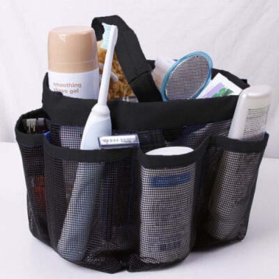 

Shower Bath Mesh Caddy Cosmetics Organizer Tote Bag Storage Buggy Bag Pouch Case