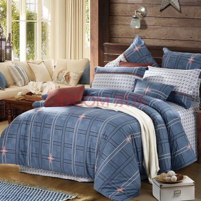 

Mercury Home Textiles MERCURY Cotton Twill Active Print Four Piece Galliano Increases Double 18m Bed