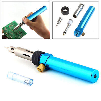 

Gas Blow Torch Soldering Solder Iron Gun Butane Cordless Welding Pen Burner