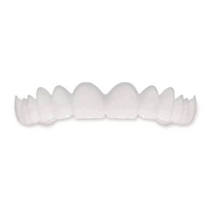 

Teeth Whitening Perfect Instant Smile Comfortable Cosmetic Teeth Denture Teeth Cover Top Veneer Simulation Silica Gel Beauty Tool