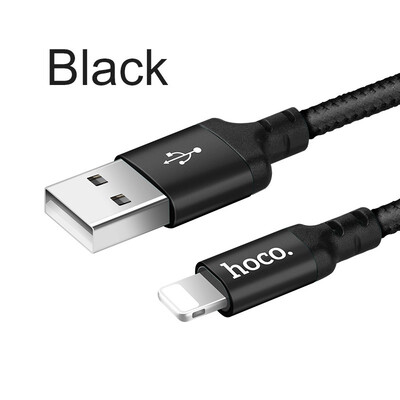 

HOCO Best USB Cable for iPhone 8 Lightning to USB Cable Fast Charger Data Cable For iPhone 7 6 6s 5 5s iPad Mobile Phone Cables