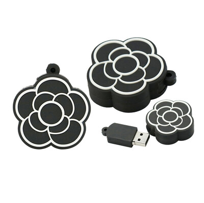 

4GB 8GB 16GB 32GB 64GB 128GBFlower Roses Model USB Flash Drive Pen Drive Flash PenDrives Memory USB 20 Stick USB Drive U Disk