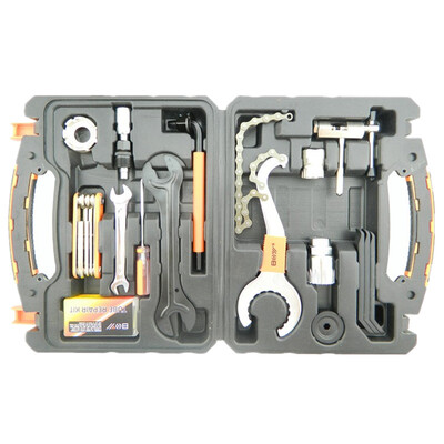 

Tournament 8010AX Toolbox Set Bicycle Tools Multifunctional Repair Tool Home Mountain Car Repair Kit