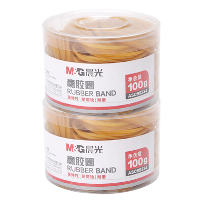 

Morning light  & G ASC99334 office rubber ring rubber band latex ring 100g box 2 box