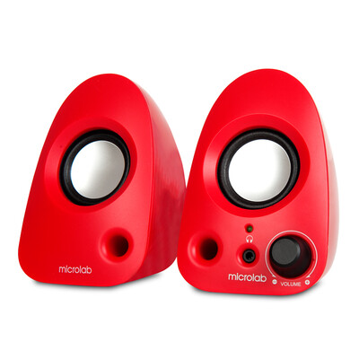 

Maibo Microlab B19 20 multimedia active mini speaker audio computer speaker notebook audio red