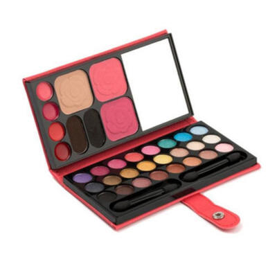 

33 Colors Glitter Shimmer Metallic Eyeshadow Palette Pigment Eye Shadow Charm HQ