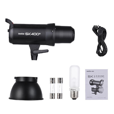 

Romacci Godox SK400II Professional Compact 400Ws Studio Flash Strobe Light Built-in Godox 24G Wireless X System GN65 5600K with 1