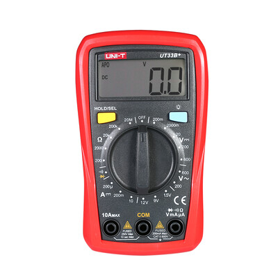 

UNI-T UT33B Handheld LCD Digital Multimeter DCAC Voltage DC Current Meter Resistance Tester Voltmeter Ammeter