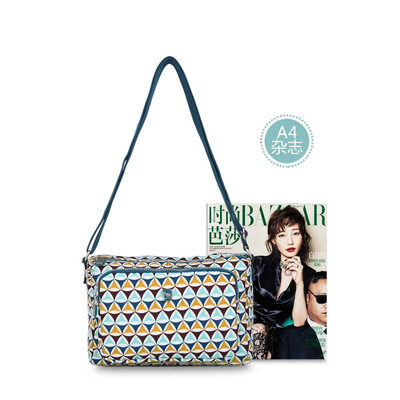 

OIWAS fashion crossbody bag women Shoulder Bags nylon waerproof stitching color Messenger