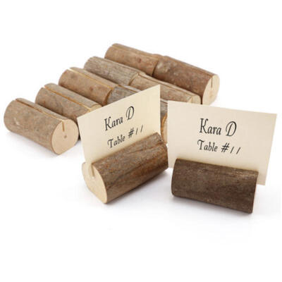 

145" Tall Table Number Wooden Stick 1-10 Set Base For Wedding Birthday Party US