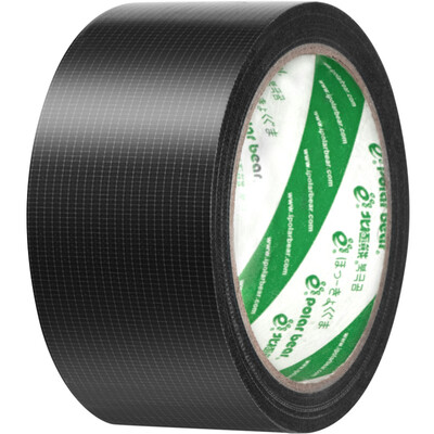 

Polar bear CL-409B strong cloth base tape black 48mm * 15y (13.7 meters) 1 package carpet tape waterproof