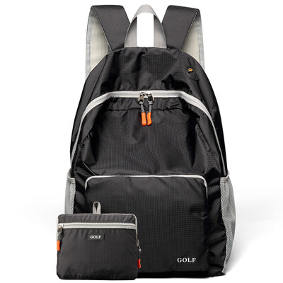 

GOLF Fashion Men&Women Shoulder Bag Lightly Carrying Travel Bag Outdoor Folding Bag Sports Bag D582732 Black