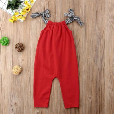 

Toddler Baby Girl Kids Summer Romper Bodysuit Playsuit Leggings Clothes Outfit