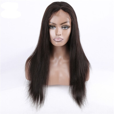 

Amazing Star Peruvian Straight Hair Full Lace Wig Virgin Human Hair Straight Peruvian Hair Crochet Full Lace Wig with Baby Hair