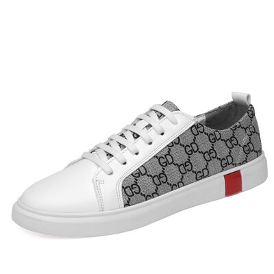 

New fashion mens shoes non-slip wear-resistant leather mens shoes Korean version of breathable shoes comfortable trend wild casu