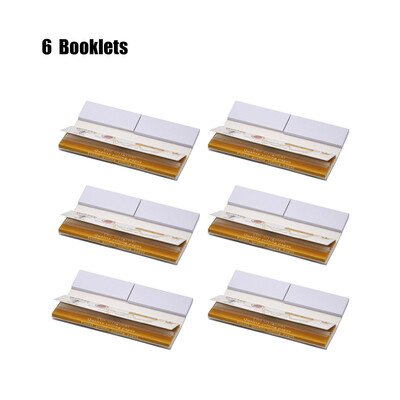 

110mm Length Cigarette Papers 24 Booklets of 32pcs Rolling Papers & 32pcs Filter Tips Papers Smoking Accessories