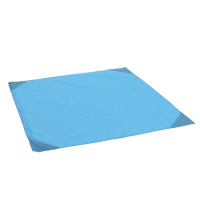 

Folding Outdoor Activities Mat Foldable Beach Blanket Great for Family Camping Picnic Hiking Travelling Blue