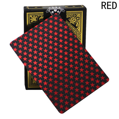 

Creative Gold Plastic PVC Poker Waterproof Magic Playing Cards Table Game 55pcs