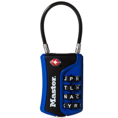 

Master masterLock password lock TSA customs lock luggage password padlock 4697D red