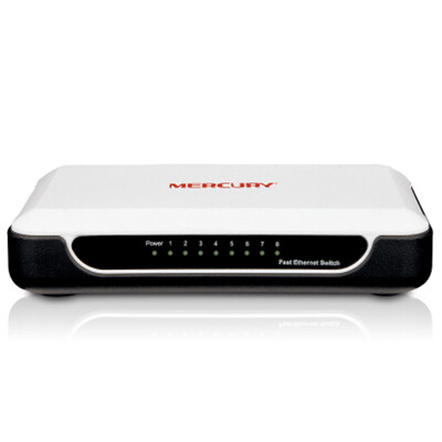 

Меркурий (MERCURY) S108M 8-портовый коммутатор 100M сетевой кабель сетевой сплиттер домашний общий контроль проект шунт