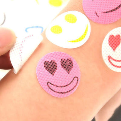 

60pcs Smiley Insect Mosquito Natural Repellent Stickers Patches Mosquito Sticker