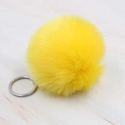 

Cute Fur Ball Keychain for Bags Pom Pom Keychain Fashion Jewelry