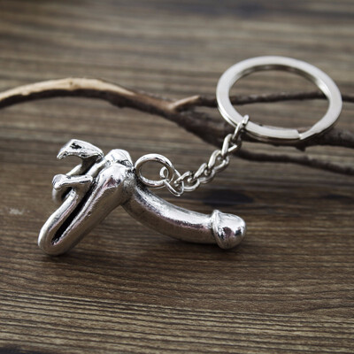 

New vikings Vintage beauty body key chain strange modeling art nude jewelry hanging presents