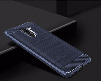 

for Xiaomi Poco F1 WIERSS Shockproof phone case cover for Xiaomi Pocophone F1 Slim Armor case Back cover Etui Fundas