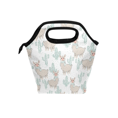

Lunch Bag Tote Bag Grey Sleep Travel Picnic Organizer Lunch Holder Handbags Lunch Bag Box for Office