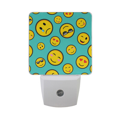 

ALAZA LED Night Light With Smart Dusk To Dawn SensorCute Set Of Fruits Plug In Night Light