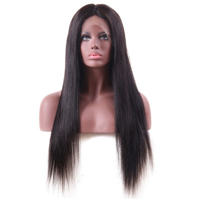 

Element 26 inch Long Straight Lace Front Wig Synthetic Hair for Black Women 130 Density Big U Shape Glueless Full Wigs