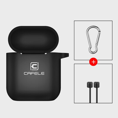 

Cafele for AirPods Case Protective Silicone Cover&Skin for Apple Airpods Charging Case 3 In 1 Protective Silicone Cover