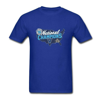 

2016 College National Champions Villanova Wildcats Mens T-Shirts